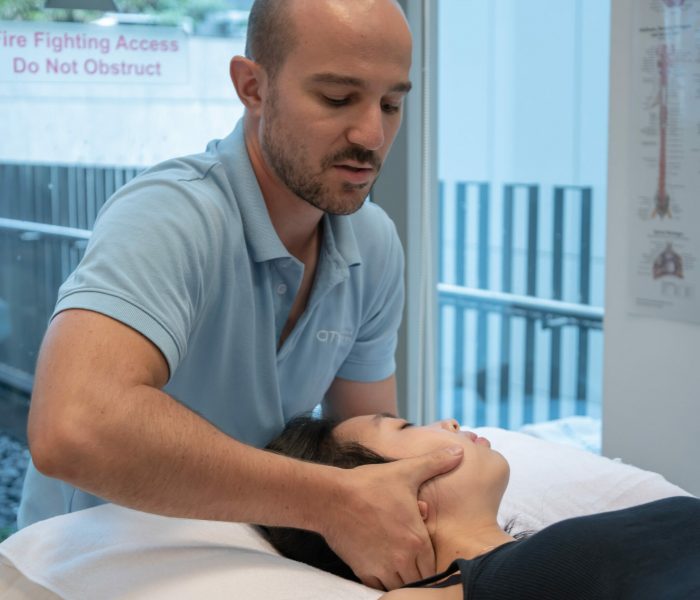 Osteopathy with our clinical lead, Arthur
